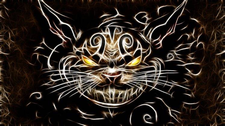 Cheshire Cat, Cat, Creature HD Wallpaper Desktop Background