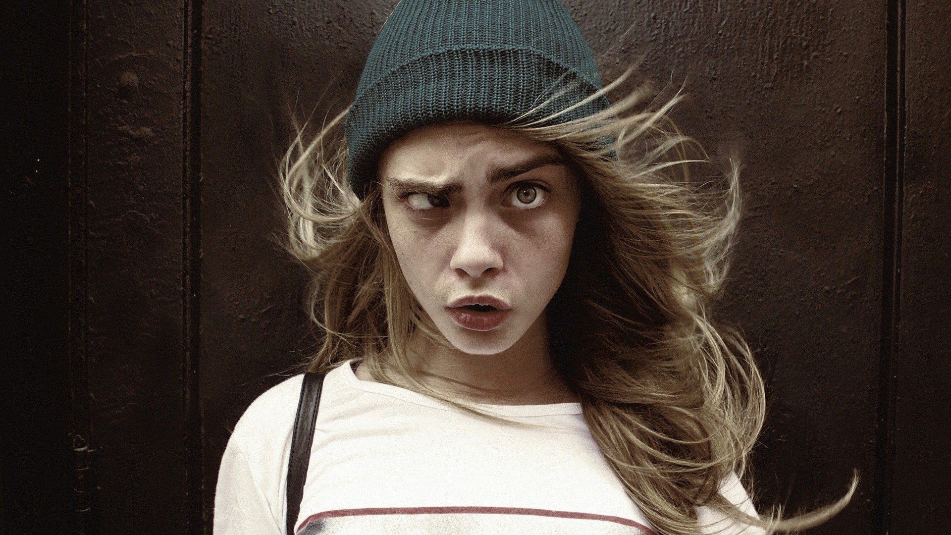 women, Blonde, Cara Delevingne Wallpaper