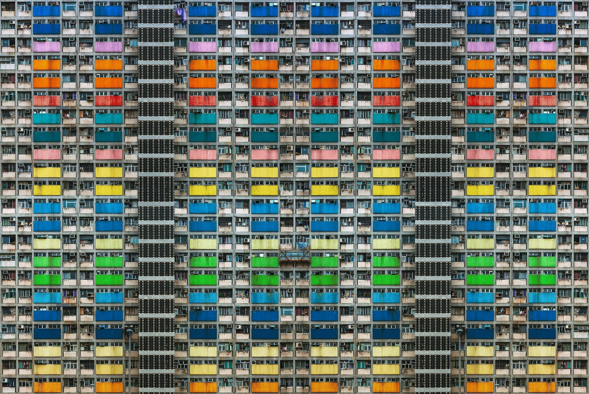 apartments, Cityscape, Hong Kong, Stacked, Colorful Wallpaper