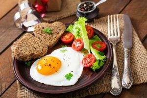 food, Eggs, Tomatoes, Bread