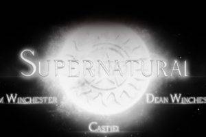 Dean Winchester, Castiel, Supernatural, Fan art, Sam Winchester
