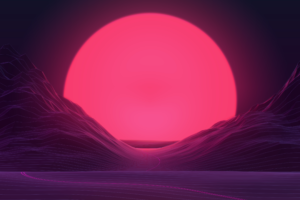 sunset, Neon