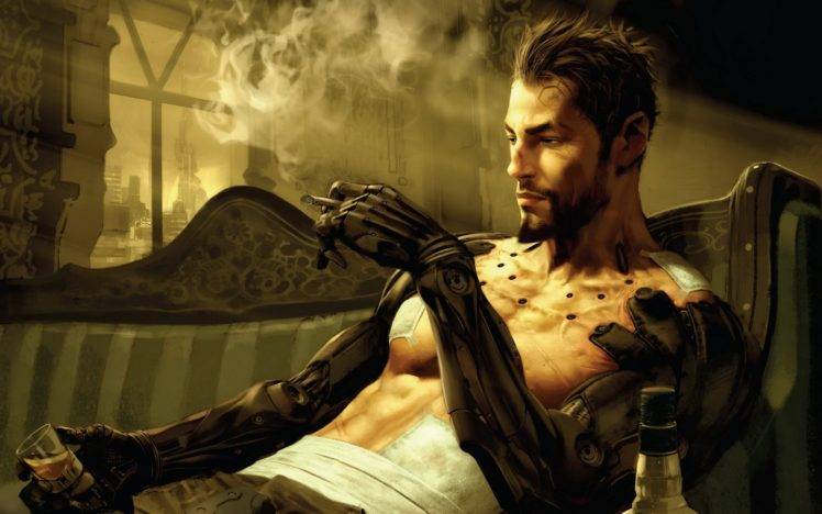 men, Cyborg, Robot, Deus Ex, Deus Ex: Human Revolution HD Wallpaper Desktop Background