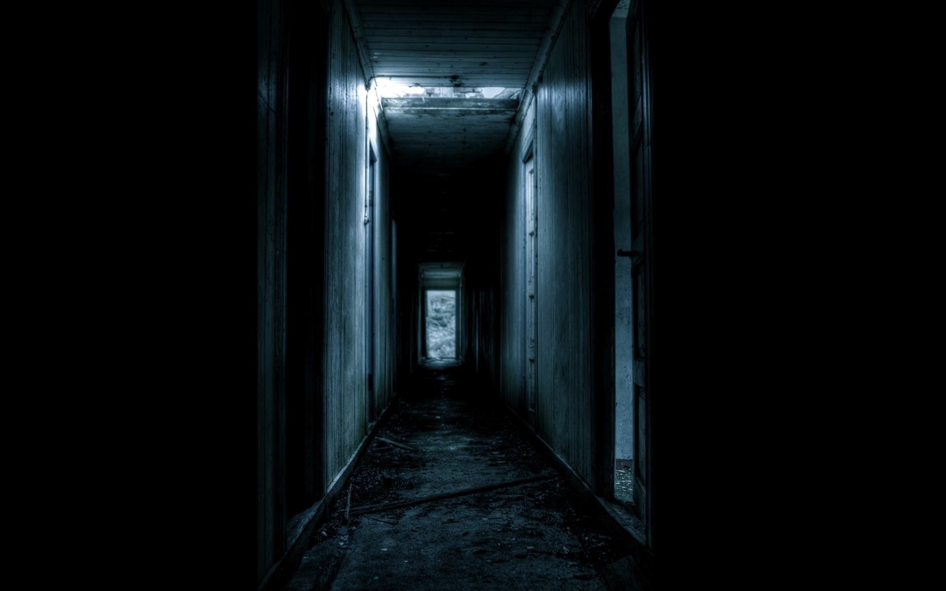 creepy, Hallway Wallpaper