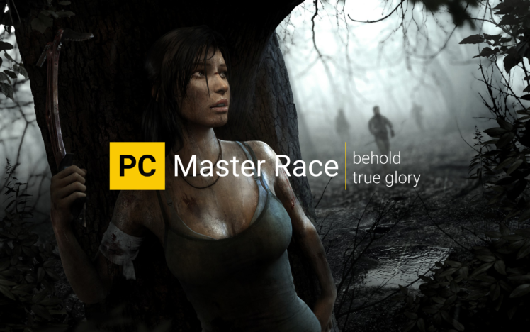 Lara Croft, Tomb Raider, PC Master  Race, PC gaming HD Wallpaper Desktop Background