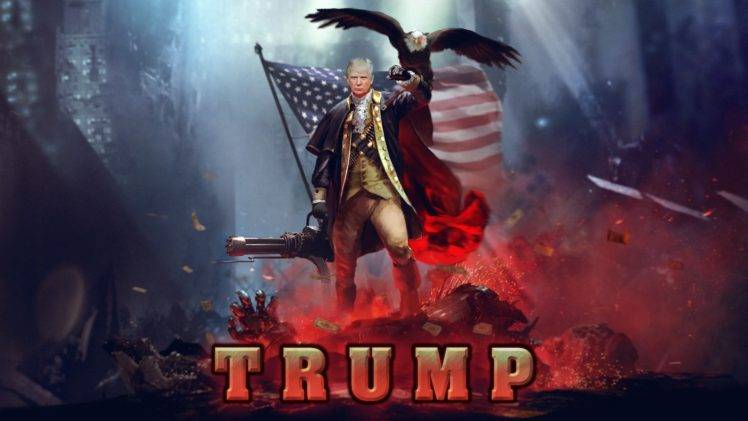Donald Trump, Politics, Apocalyptic HD Wallpaper Desktop Background