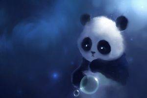 panda, Digital art