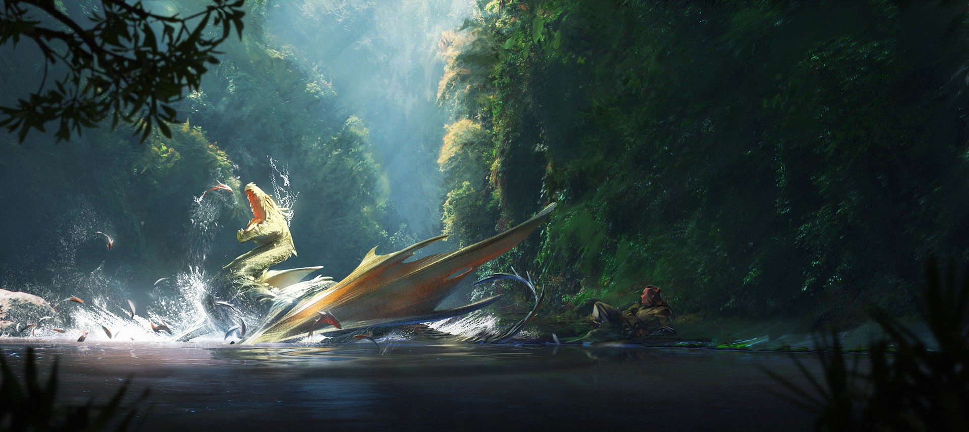 artwork, Dragon Wings, Fantasy art Wallpaper