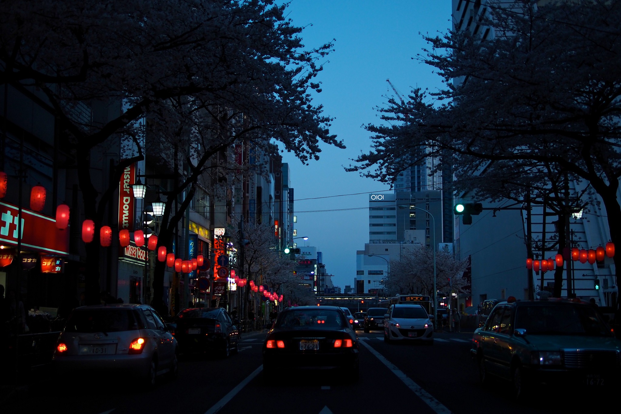street, Night, Lights, Car Wallpapers HD / Desktop and ...