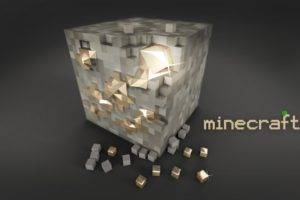 Minecraft, Video games, Simple, Cube