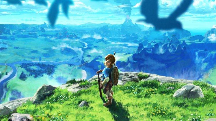 gamers, Zelda, Link, The Legend of Zelda: Breath of the Wild, The Legend of Zelda HD Wallpaper Desktop Background