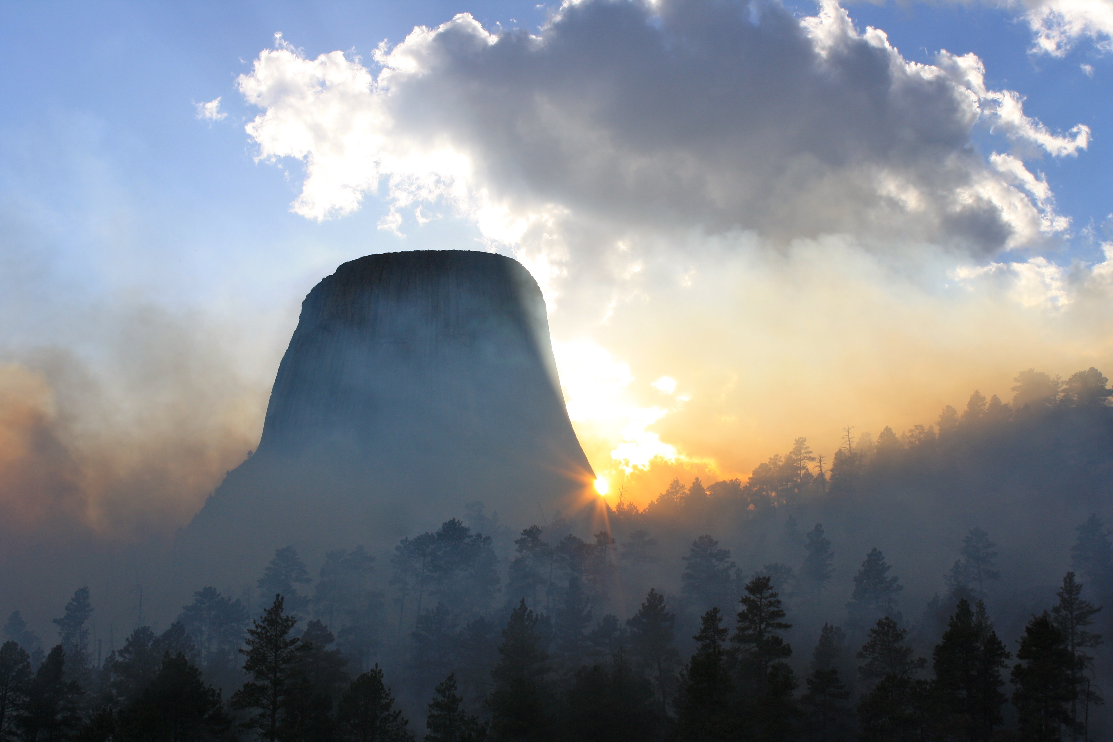 Wyoming, Nature, Mountains, Sunlight Wallpaper