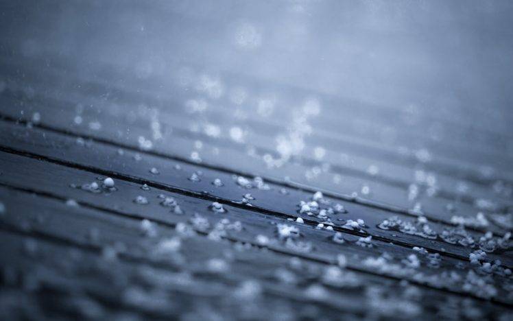 water drops, Wood HD Wallpaper Desktop Background