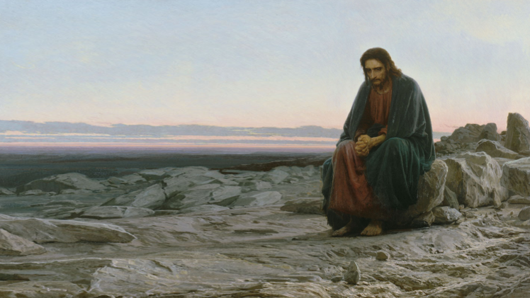 Ivan Kramskoy, Jesus Christ, Landscape HD Wallpaper Desktop Background