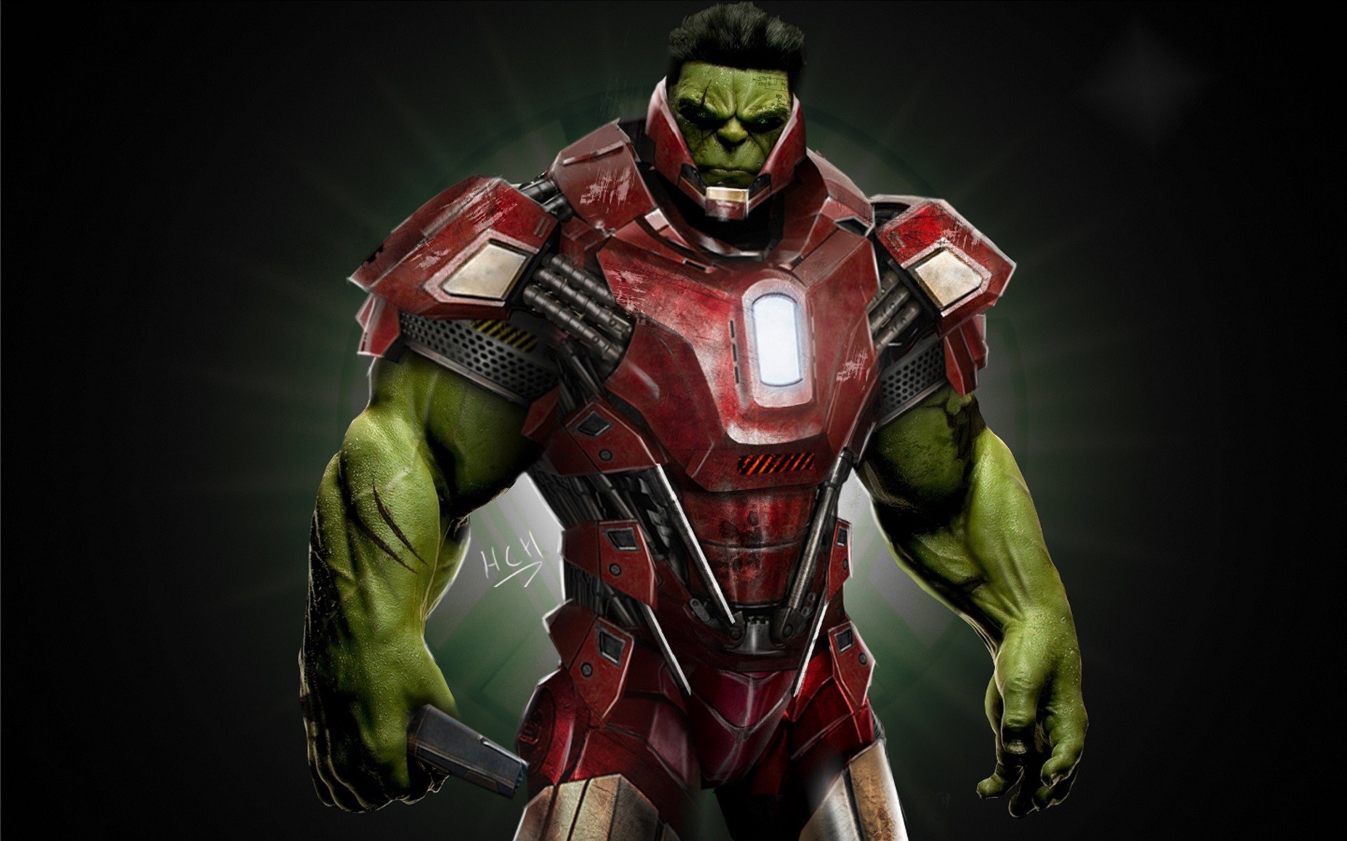 Hulk, Iron Man, Marvel Comics, Superhero Wallpaper