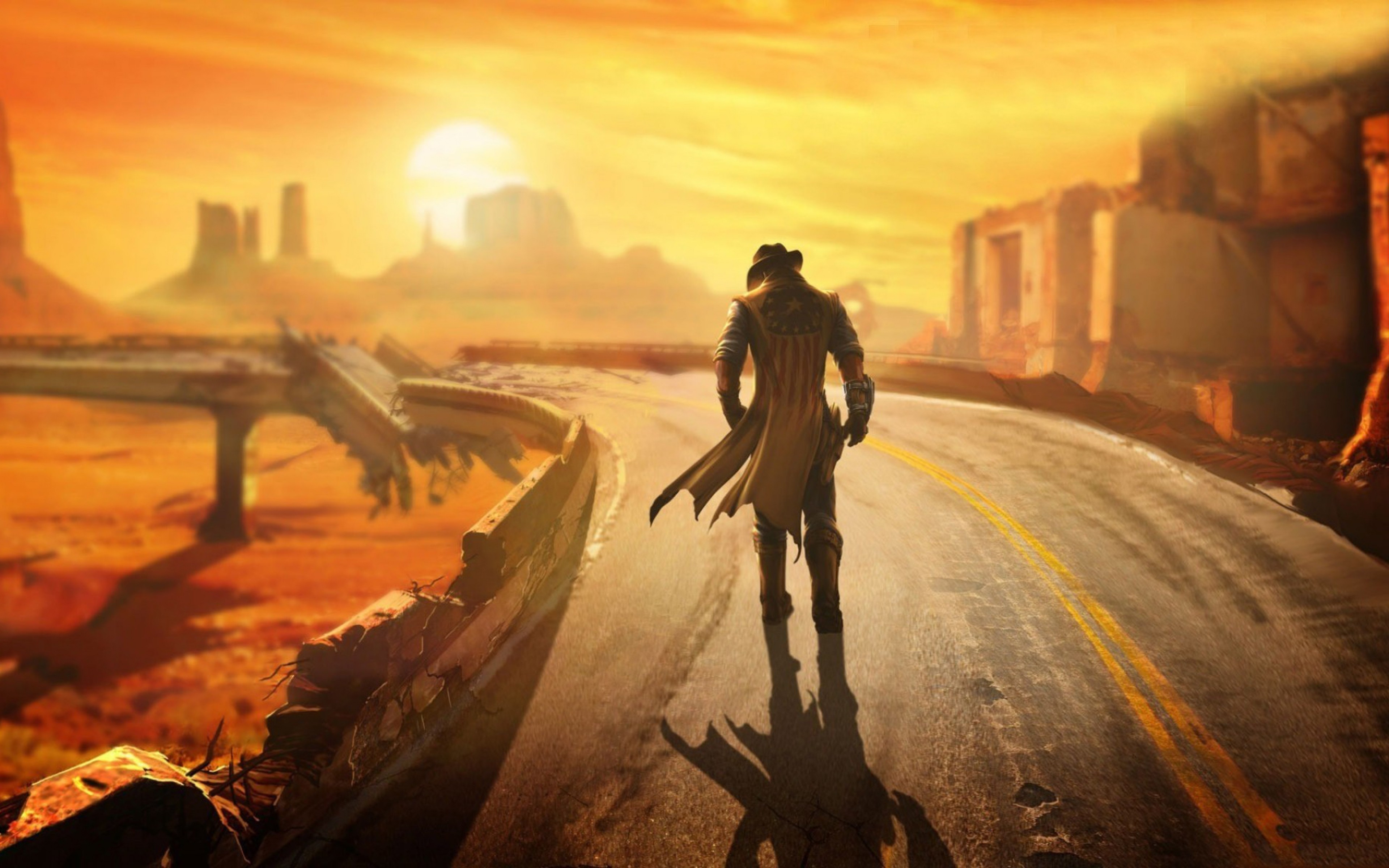 video game characters, Video games, Fallout: New Vegas, Lonesome Road, Fallout Wallpaper