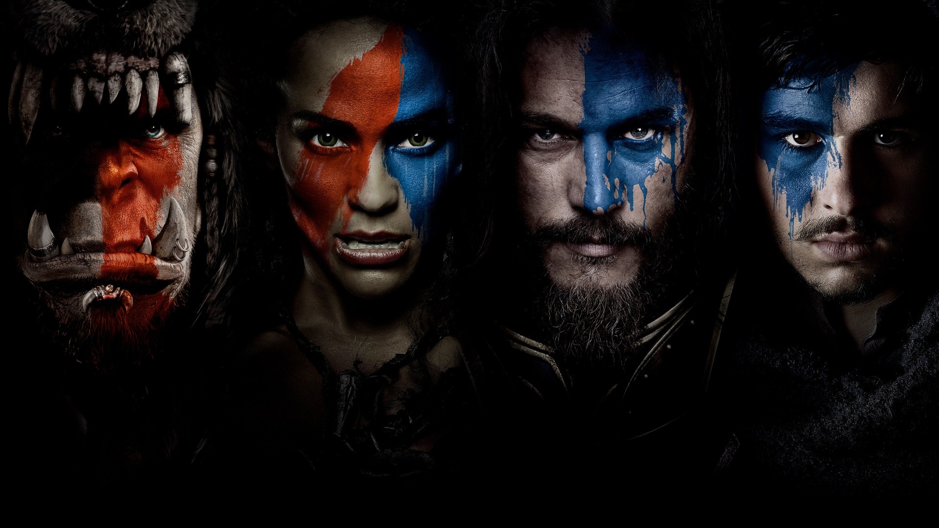 Travis Fimmel, Paula Maxine Patton, Warcraft, Movies Wallpaper