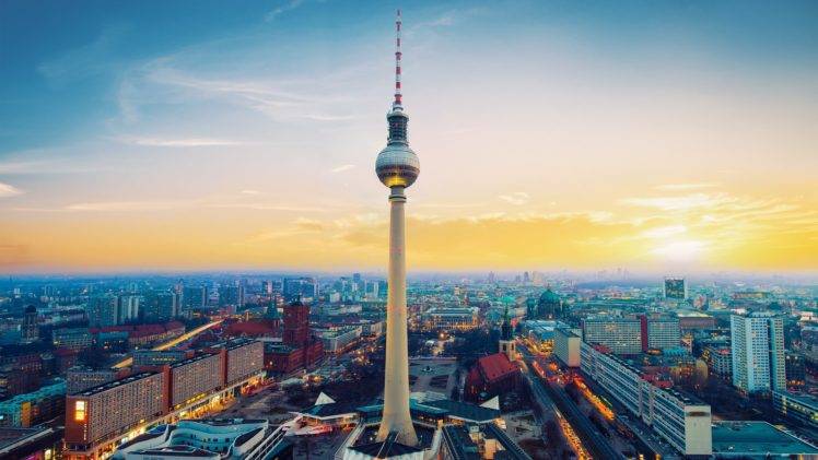 Berlin, Tower HD Wallpaper Desktop Background