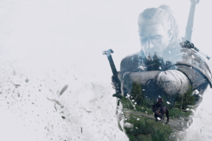 Geralt of Rivia, The Witcher 3: Wild Hunt, The Witcher, Doubleexposure
