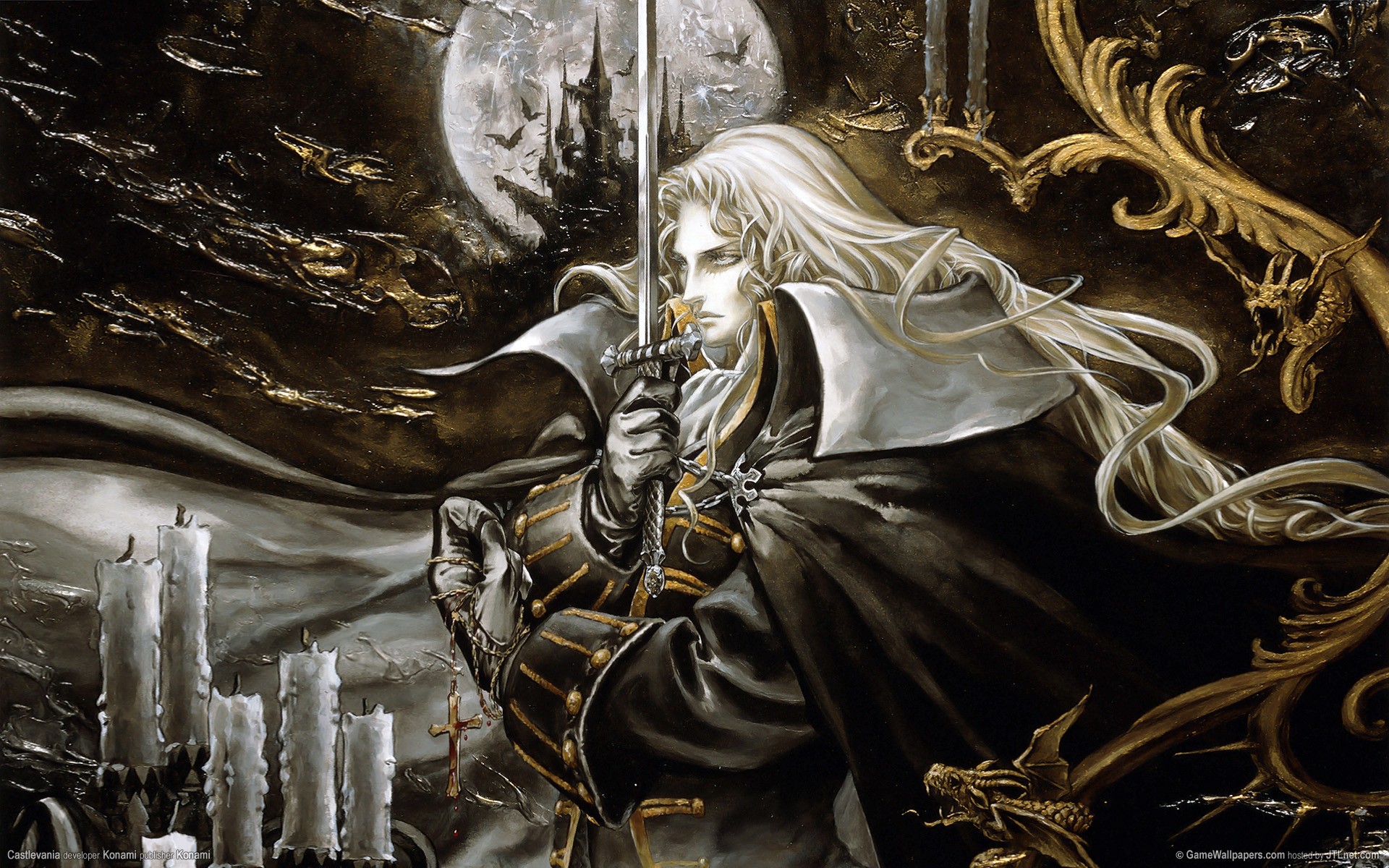 video games, Castlevania, Alucard, Castlevania: Symphony of the Night Wallpaper