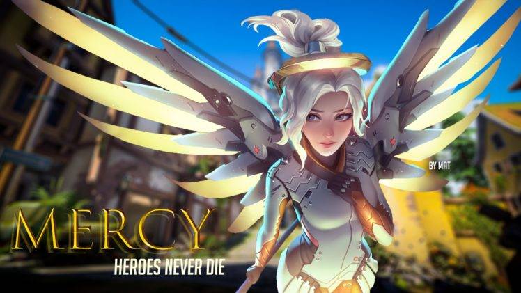Eichenwalde Overwatch Mercy Overwatch Pc Gaming Graphic Design Wallpapers Hd Desktop And Mobile Backgrounds