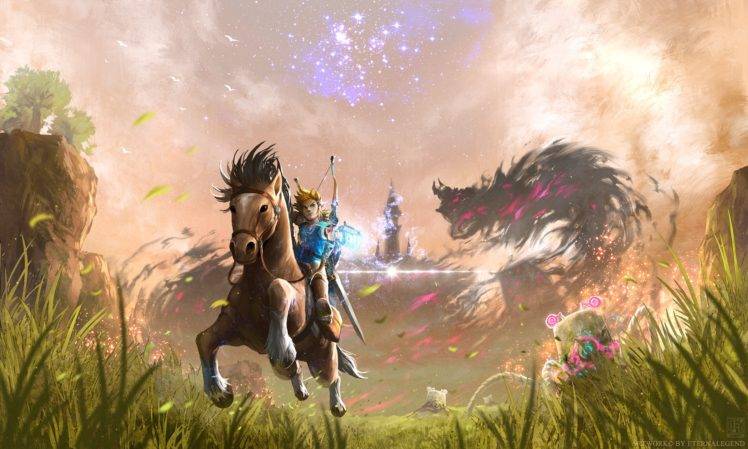 Link, The Legend of Zelda: Breath of the Wild, Nintendo HD Wallpaper Desktop Background