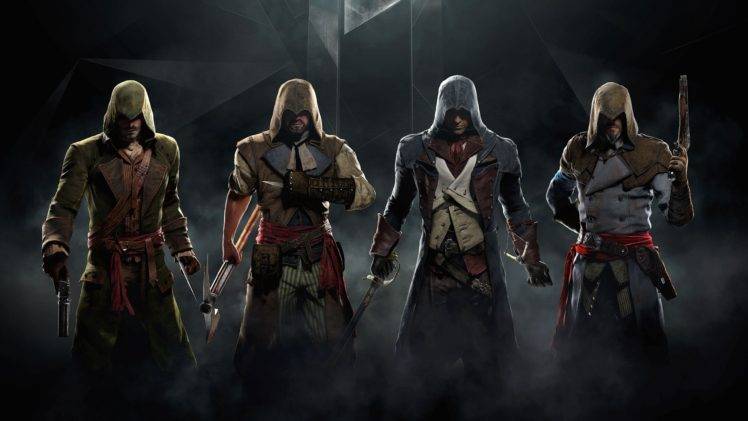 gamers, Assassins Creed:  Unity HD Wallpaper Desktop Background