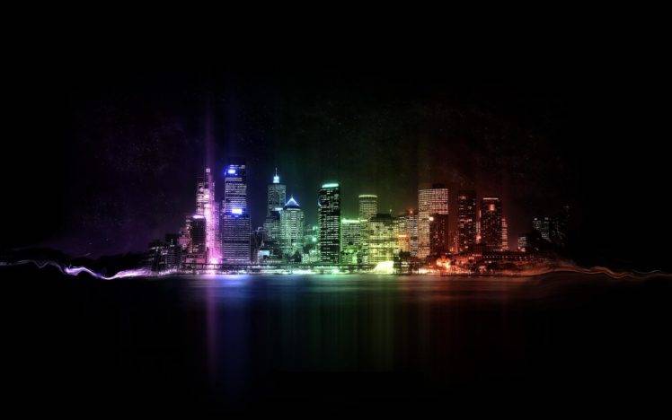 city, Night HD Wallpaper Desktop Background