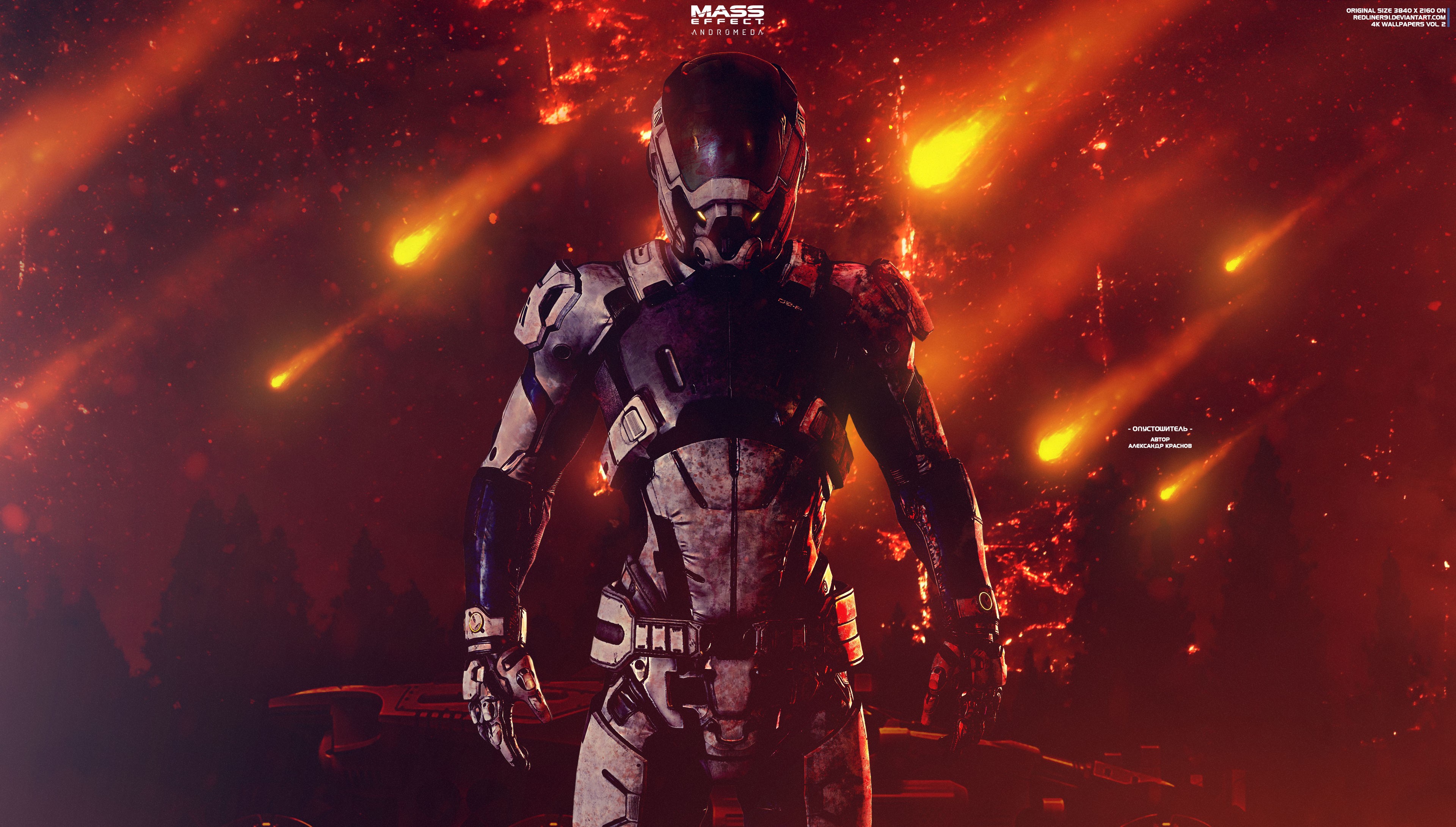 Ryder, Mass Effect: Andromeda, Mass Effect, Andromeda Initiative Wallpaper