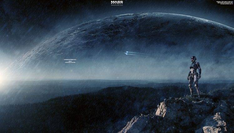 Ryder, Mass Effect: Andromeda, Mass Effect, Andromeda Initiative, Tempest HD Wallpaper Desktop Background