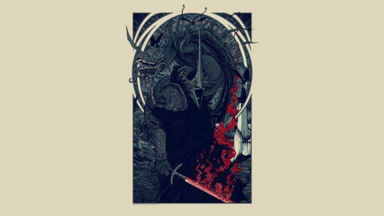 J. R. R. Tolkien, Nazgûl, The Lord of the Rings, Fantasy art HD Wallpaper Desktop Background