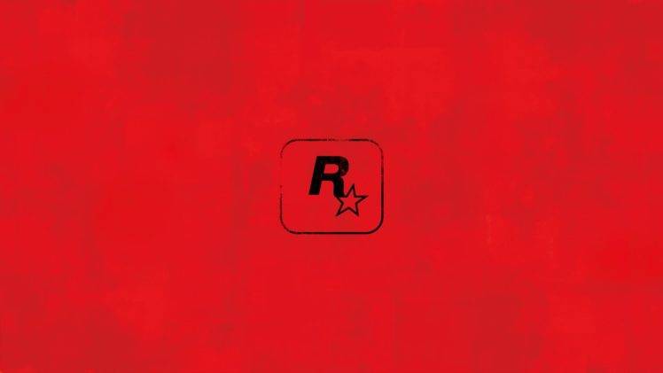 Grand Theft Auto V, Rockstar Games, Logo, Red HD Wallpaper Desktop Background