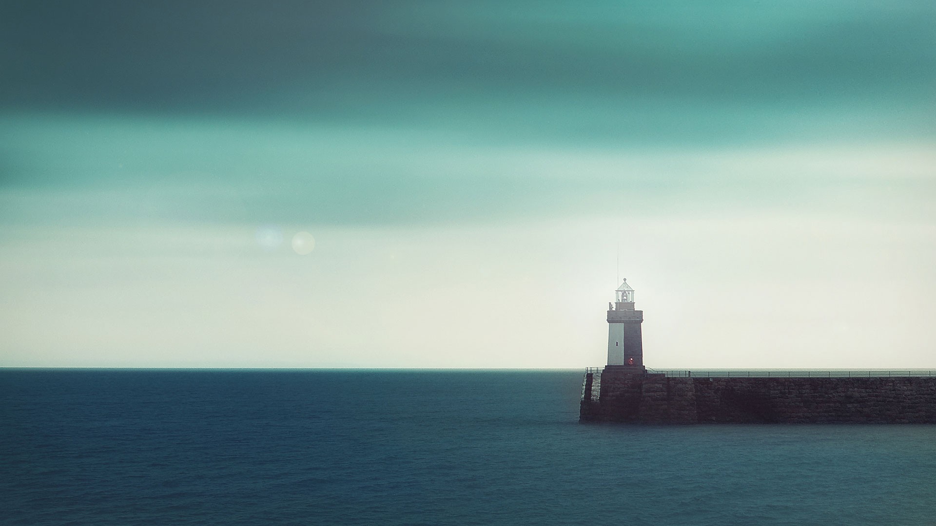 lighthouse, Sea Wallpaper
