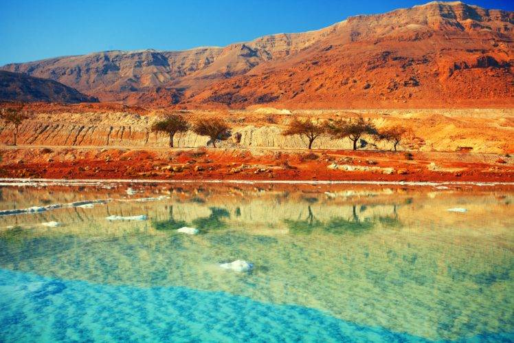 desert, Landscape, Dead Sea HD Wallpaper Desktop Background
