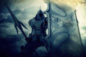 video game characters, Shield, Armor, Demons Souls
