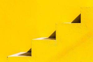 angle, Texture, Staircase, Geometry, Yellow, Minimalism, Cuba, Havana, Shadow