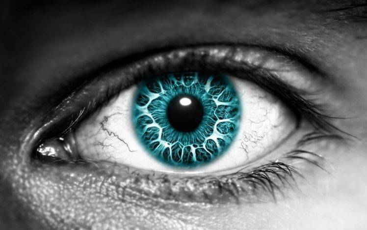 blue eyes, Eyes HD Wallpaper Desktop Background