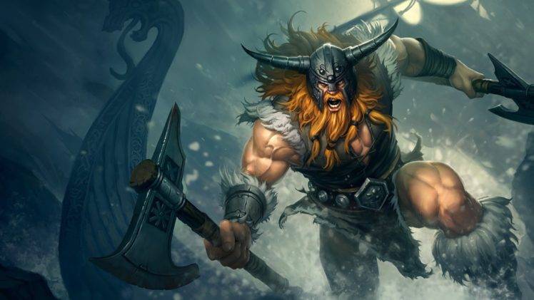 warrior, League of Legends HD Wallpaper Desktop Background
