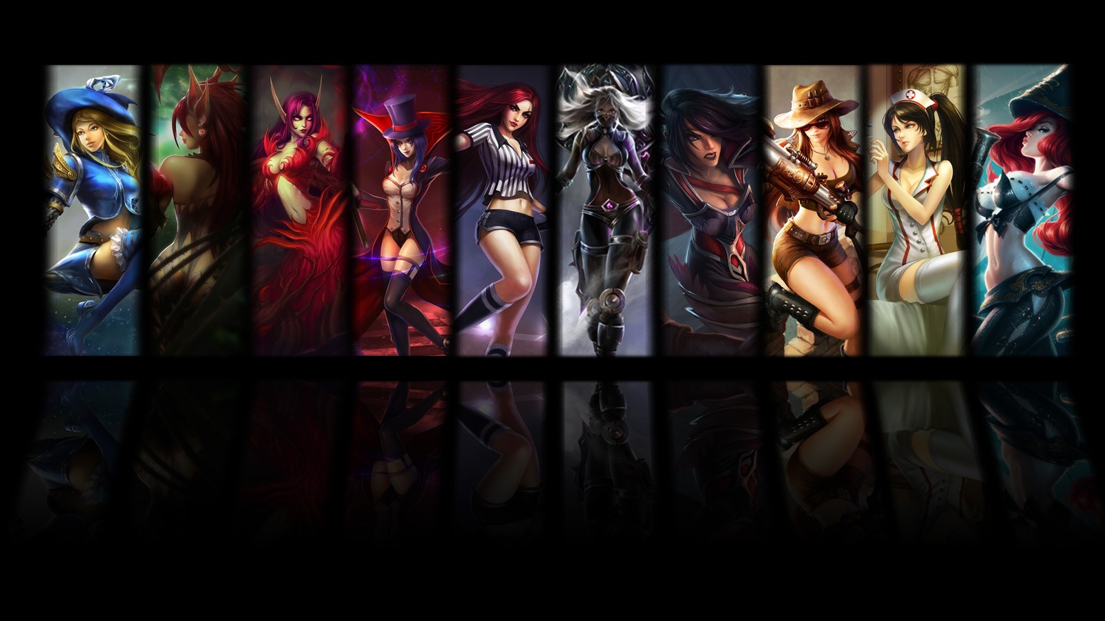 women, League of Legends Wallpaper