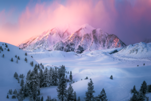 snow, Mountains, Landscape