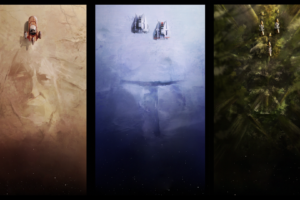 Boba Fett, Obi Wan Kenobi, Darth Vader, Star Wars, Concept art, A Wing