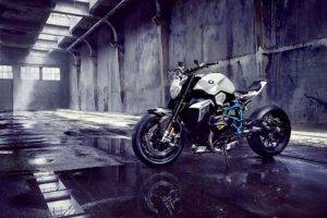 motorcycle, BMW Concept Roadster, BMW