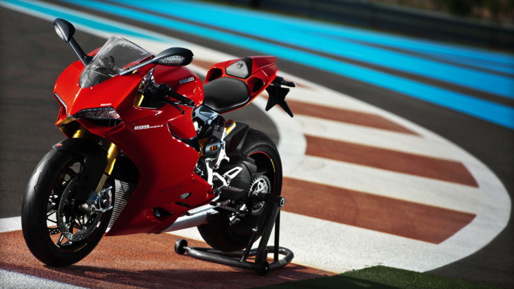 motorcycle, Ducati 1199, Ducati 1199 Panigale HD Wallpaper Desktop Background