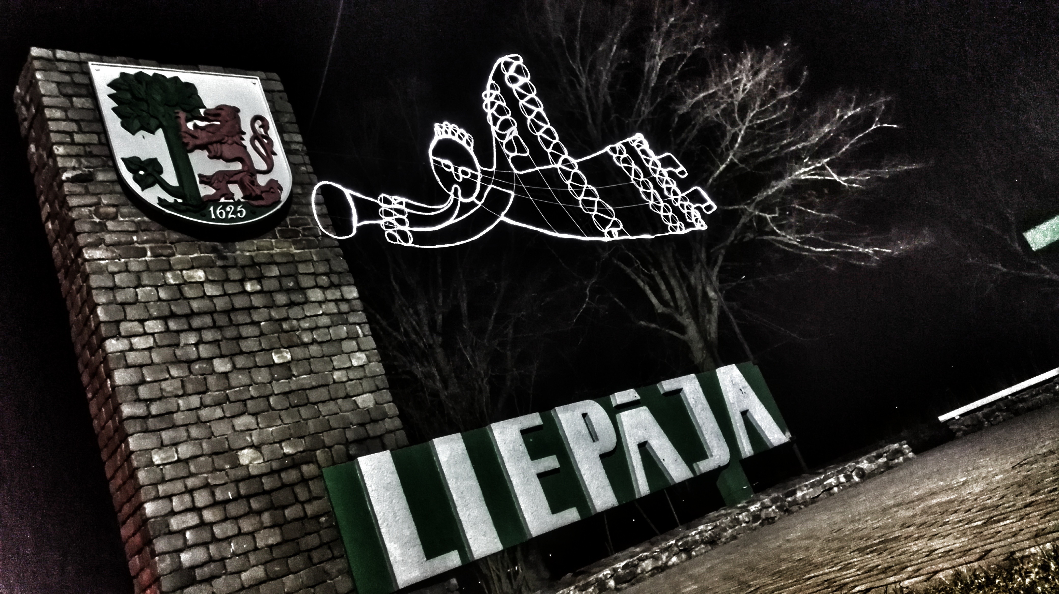 Liepaja, Welcome to, Angel Wallpaper