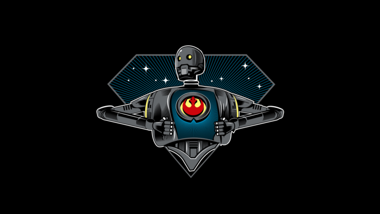 K 2SO, Star Wars, Robot, Rebel Alliance HD Wallpaper Desktop Background