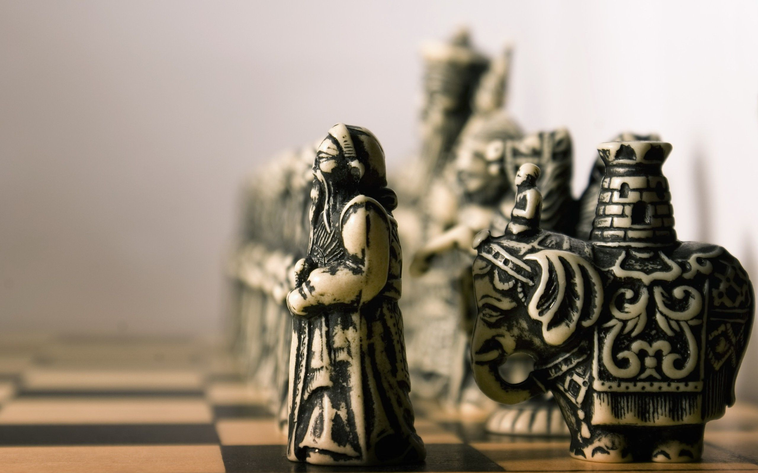 photography, Macro, Chess, Figurines, Board games Wallpaper