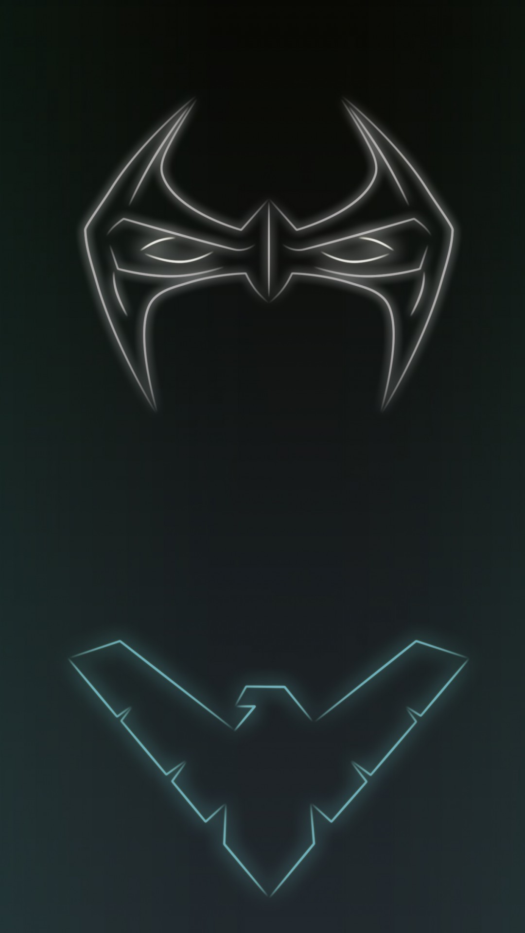 superhero, Neon, Neon lights Wallpaper