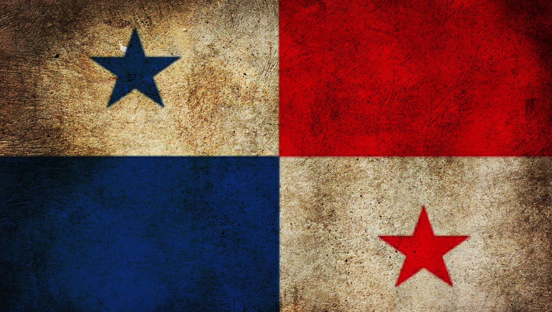 flag, Panama, Dirty Wallpaper