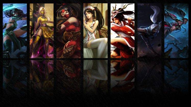 Akali, Akali(League of Legends), League of Legends HD Wallpaper Desktop Background