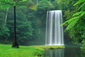nature,   landscape, Waterfall